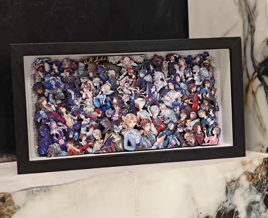 Home Decor Frames - لوحة ثلاثية الأبعاد لصورة عائلية من