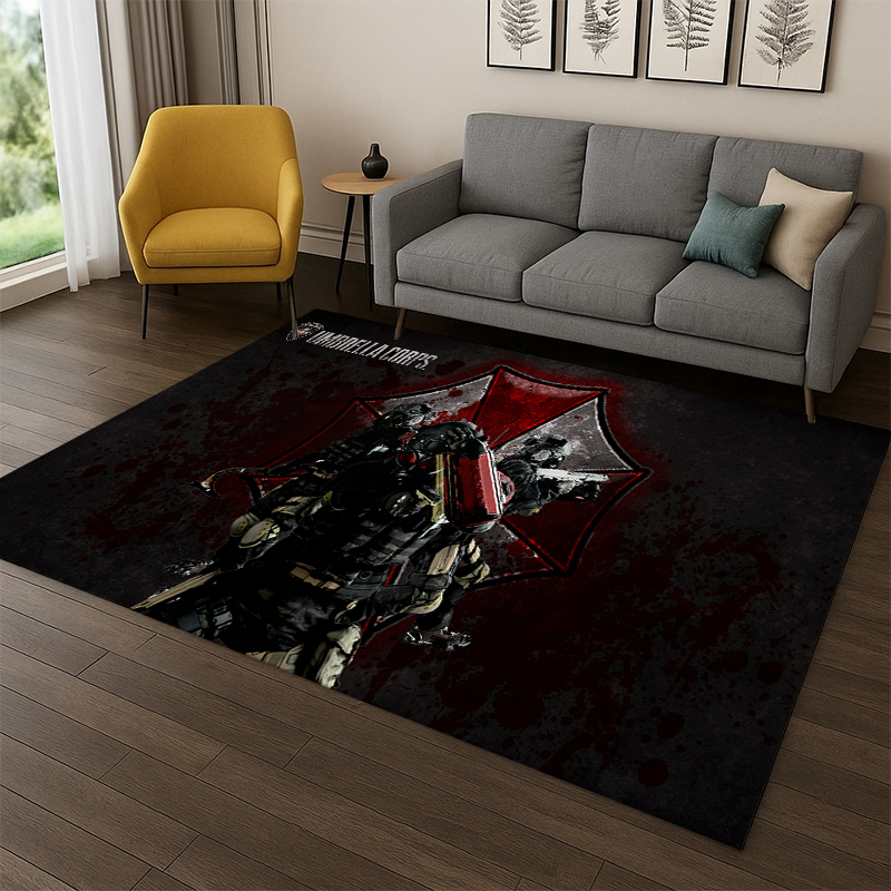 Home Decor Game Online - سجادة ثلاثية الأبعاد بتصميم شخصية ليون