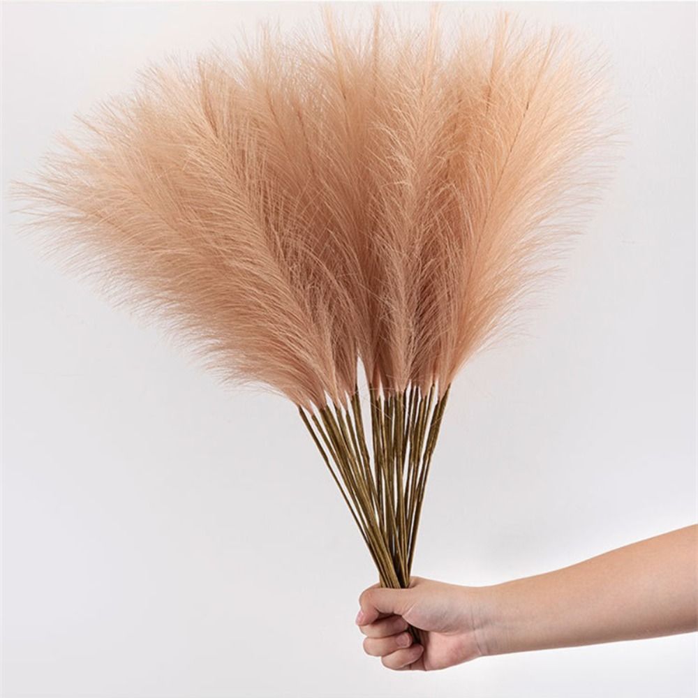 Pampas Grass Decor - عشب البامباس الناعم، نباتات وزهور اصطناعية،