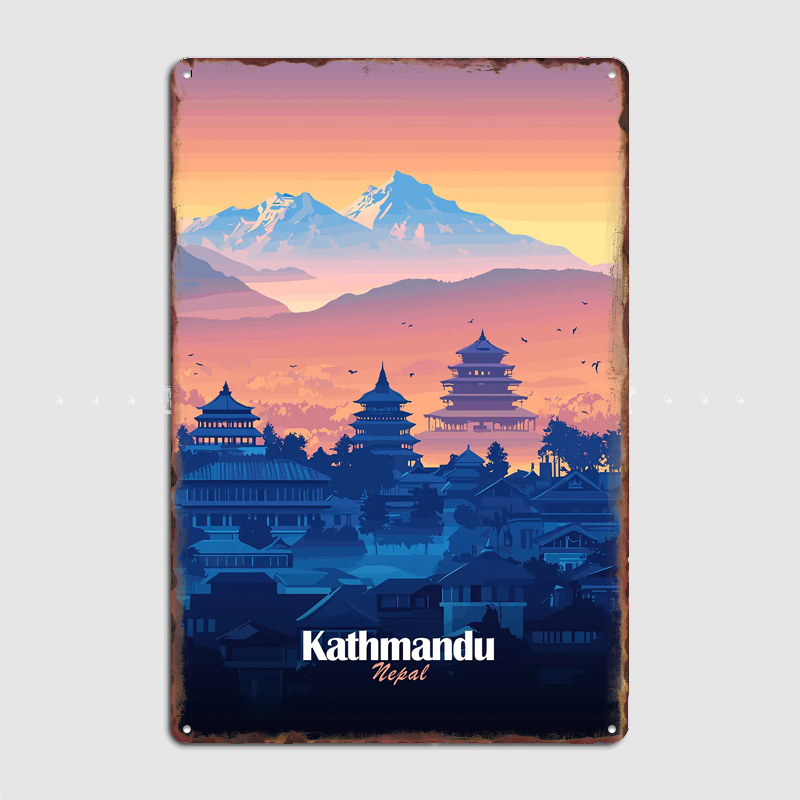 Home Decor Kathmandu - ملصقات مشاهد سياحية لخط سكاي لاين