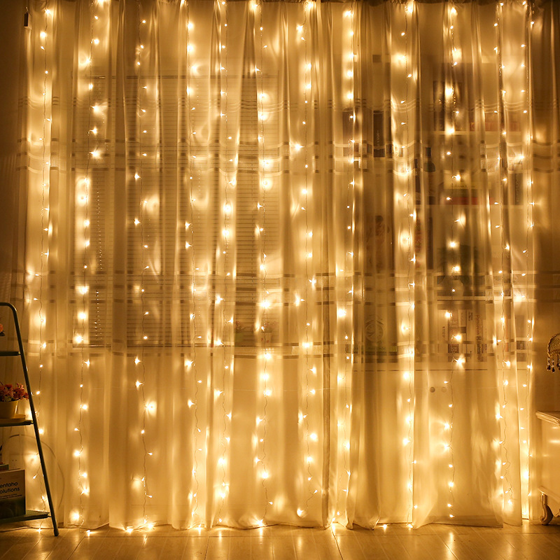 USB LED الستار سلسلة أضواء مع  - مراجعة Fairy Lights Bedroom وسعره