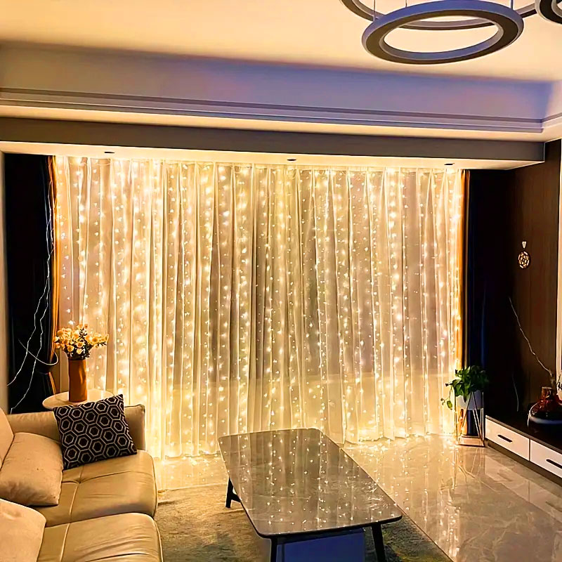 USB LED الستار سلسلة أضواء مع  - مراجعة Fairy Lights Bedroom وسعره