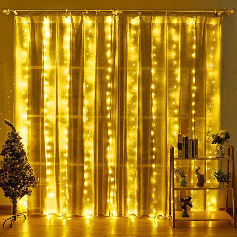 USB LED الستار سلسلة أضواء مع  - مراجعة Fairy Lights Bedroom وسعره