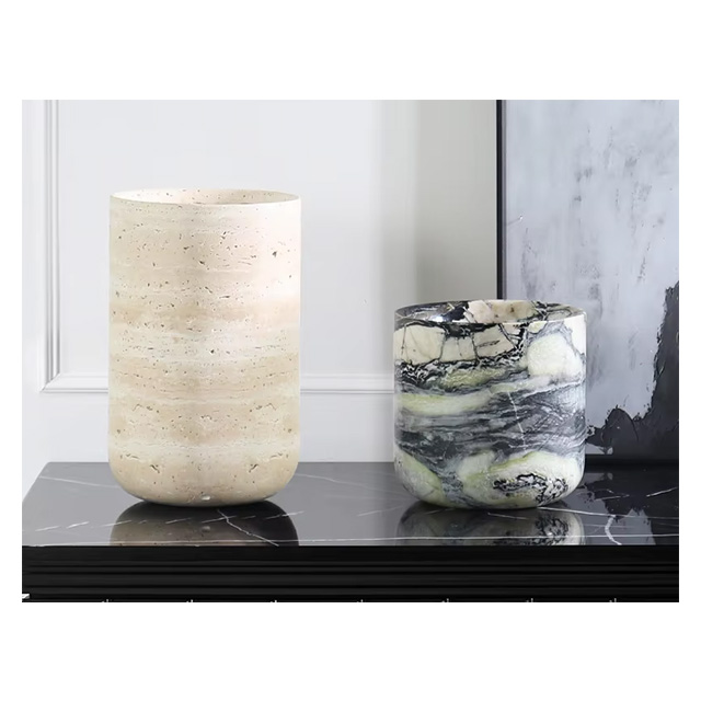 مزهرية رخامية طبيعية مخصصة، دي - مراجعة Home Decor Vase وسعره