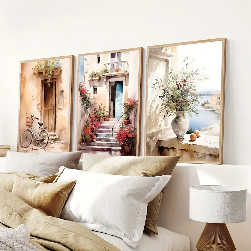 مجموعة من 3 قطع فنية هندسية حد - مراجعة Home Decor Vase وسعره