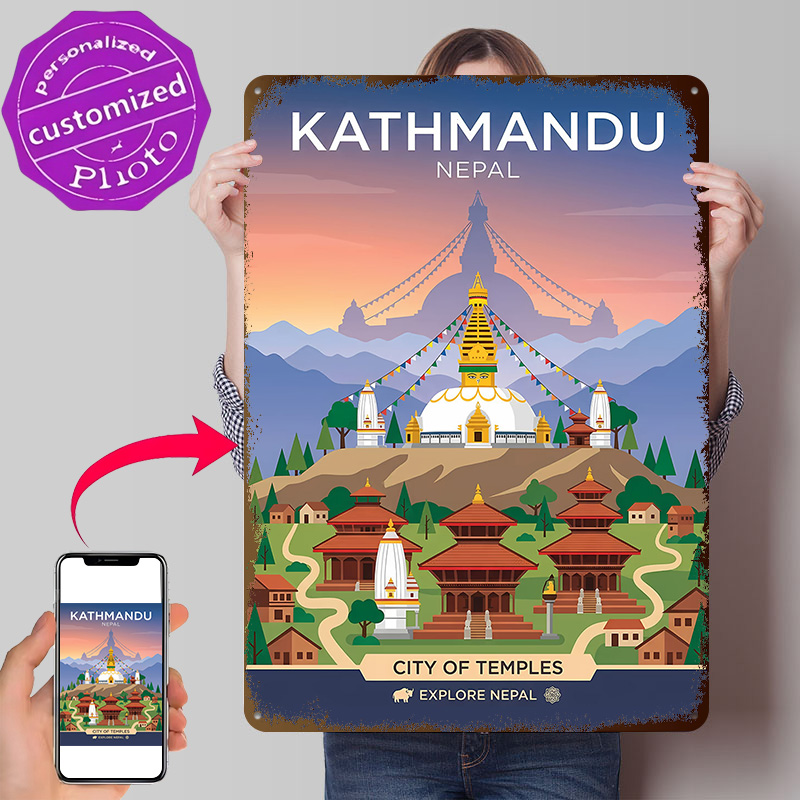 لوحة معدنية ثلاثية الأبعاد مخص - مراجعة Home Decor Kathmandu وسعره