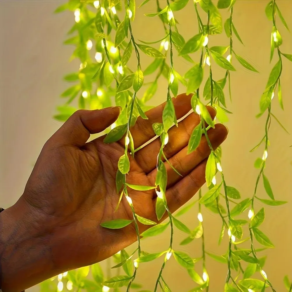 أغصان نباتات اصطناعية مع أضواء - مراجعة Fairy Lights Bedroom وسعره