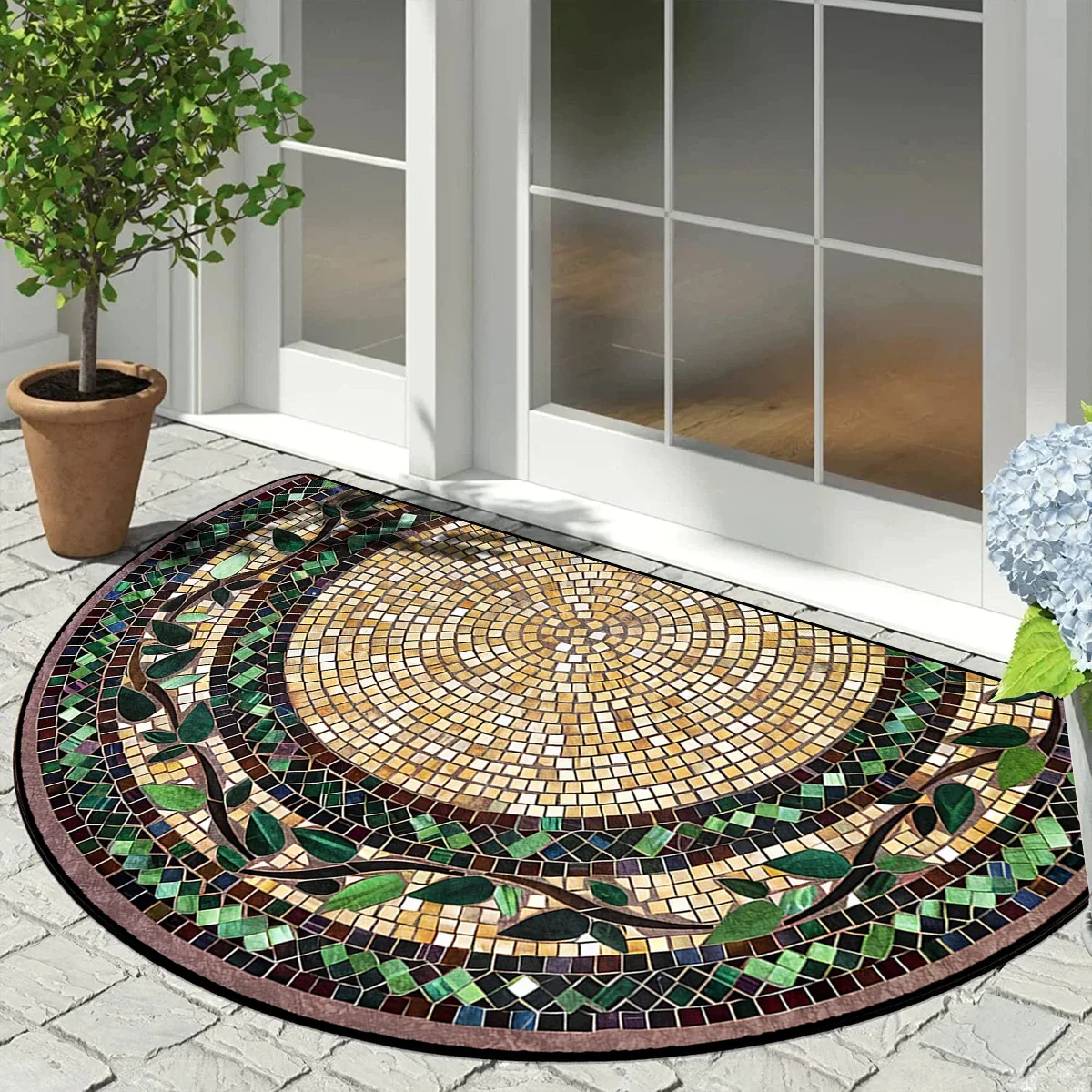 مدخل ممسحة حديقة زينة باب دخول - مراجعة Home Decor Game Online وسعره