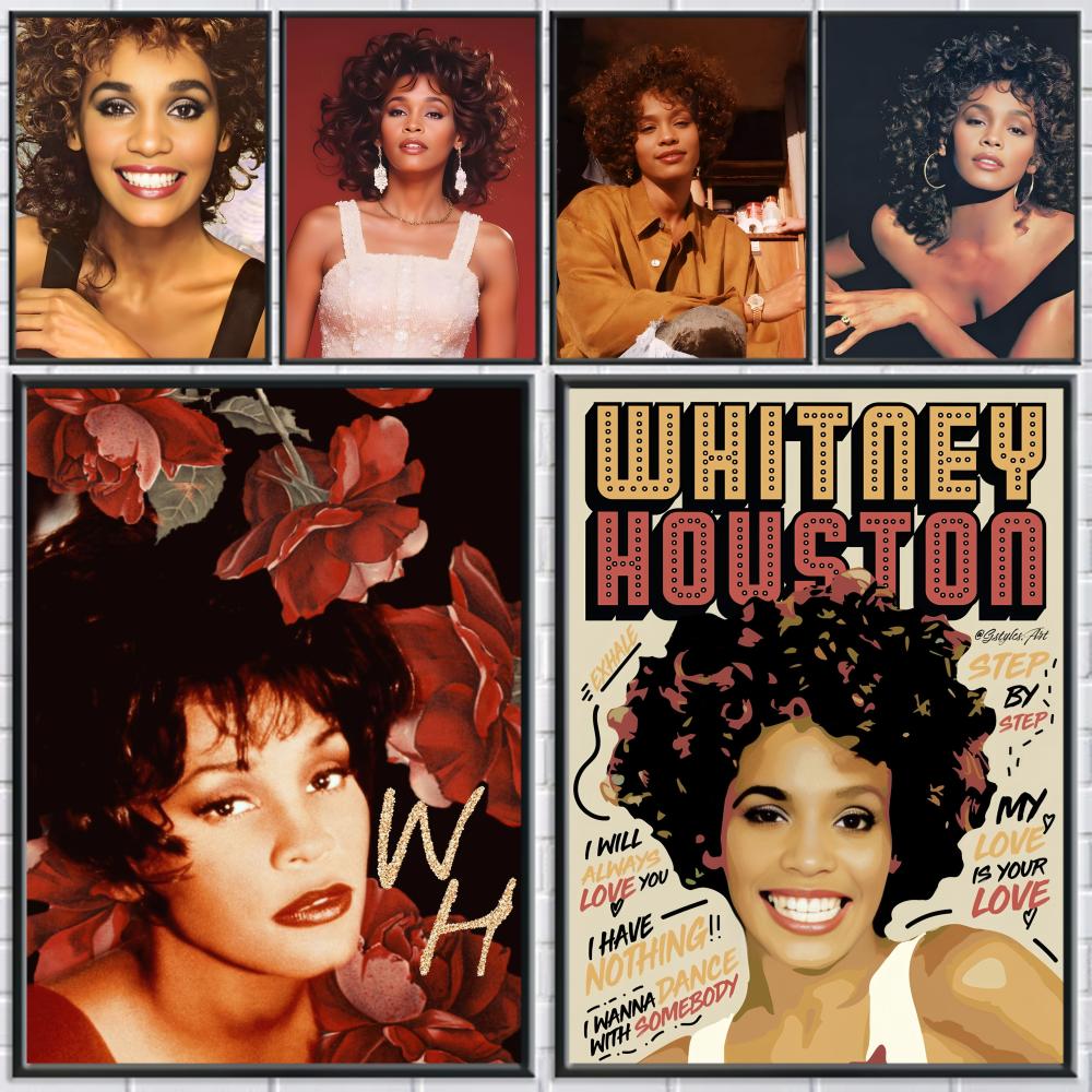 ملصق W-Whitney هيوستن عالي الد - مراجعة Home Decor Houston وسعره