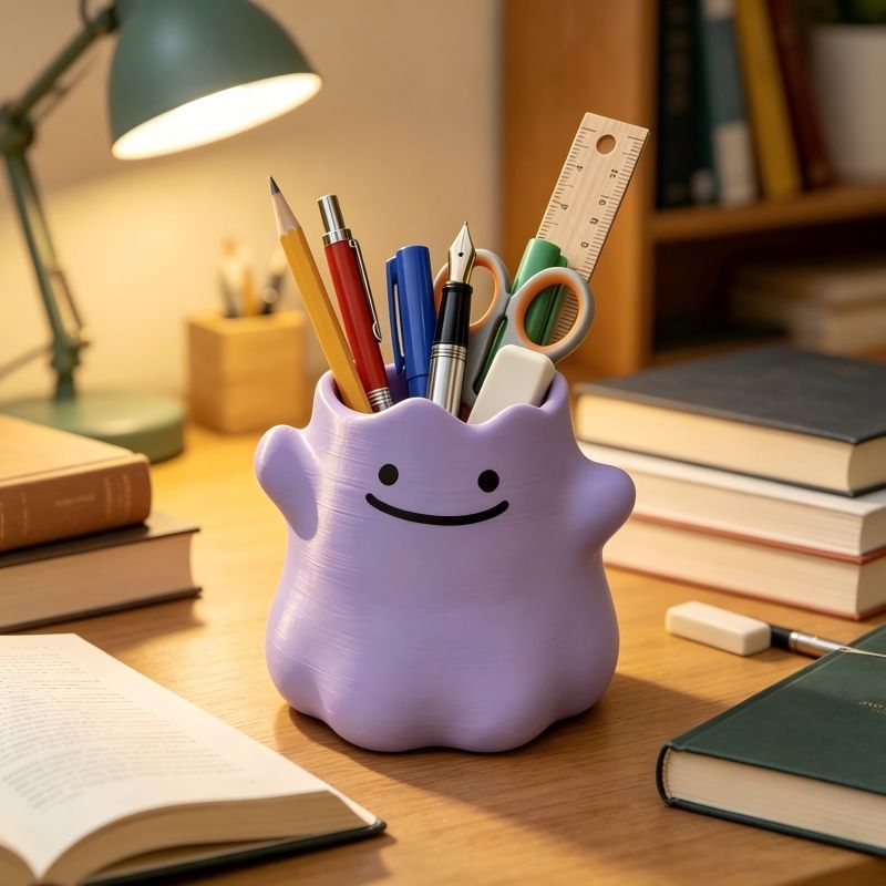 حامل أقلام على شكل شخصية كرتون - مراجعة Home Decor Unique Items وسعره
