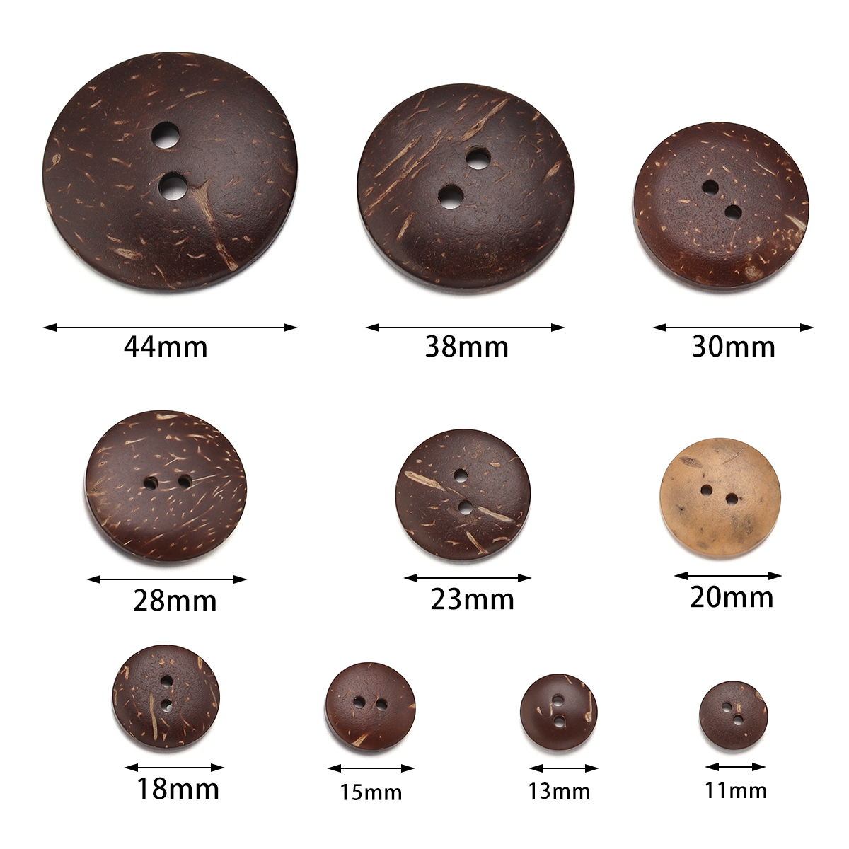 10-100pcs الطبيعية جوز الهند ق - مراجعة Home Decor Unique Items وسعره