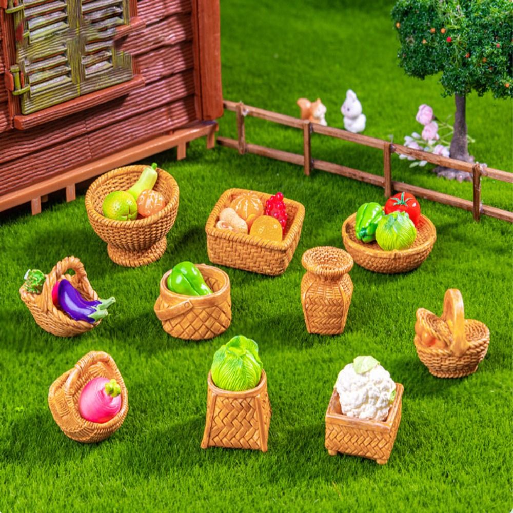 2 قطعة 1/12 دمية الروطان الإطا - مراجعة Home Decor Rattan وسعره