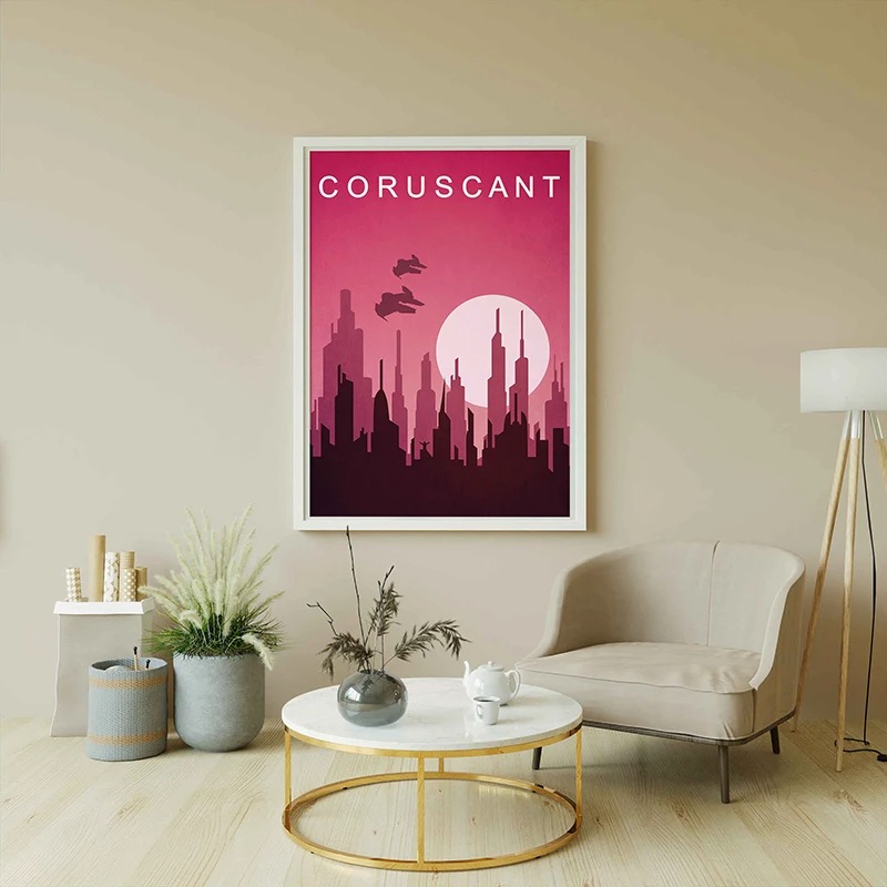 لوحة قماشية بتصميم تجريدي لمنا - مراجعة Home Decor Minimal وسعره