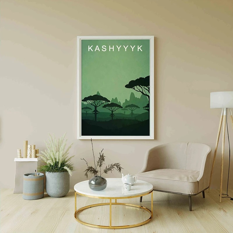 لوحة قماشية بتصميم تجريدي لمنا - مراجعة Home Decor Minimal وسعره