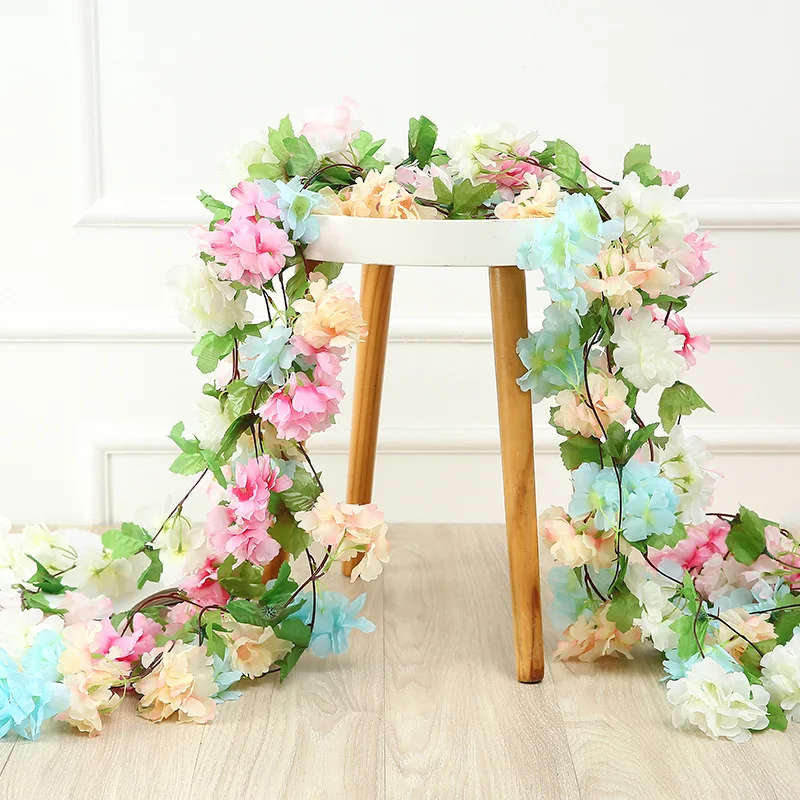 2.3 متر الوستارية الزهور الاصط - مراجعة Home Decor Rattan وسعره