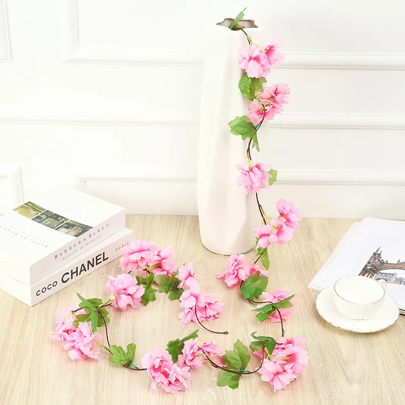 2.3 متر الوستارية الزهور الاصط - مراجعة Home Decor Rattan وسعره