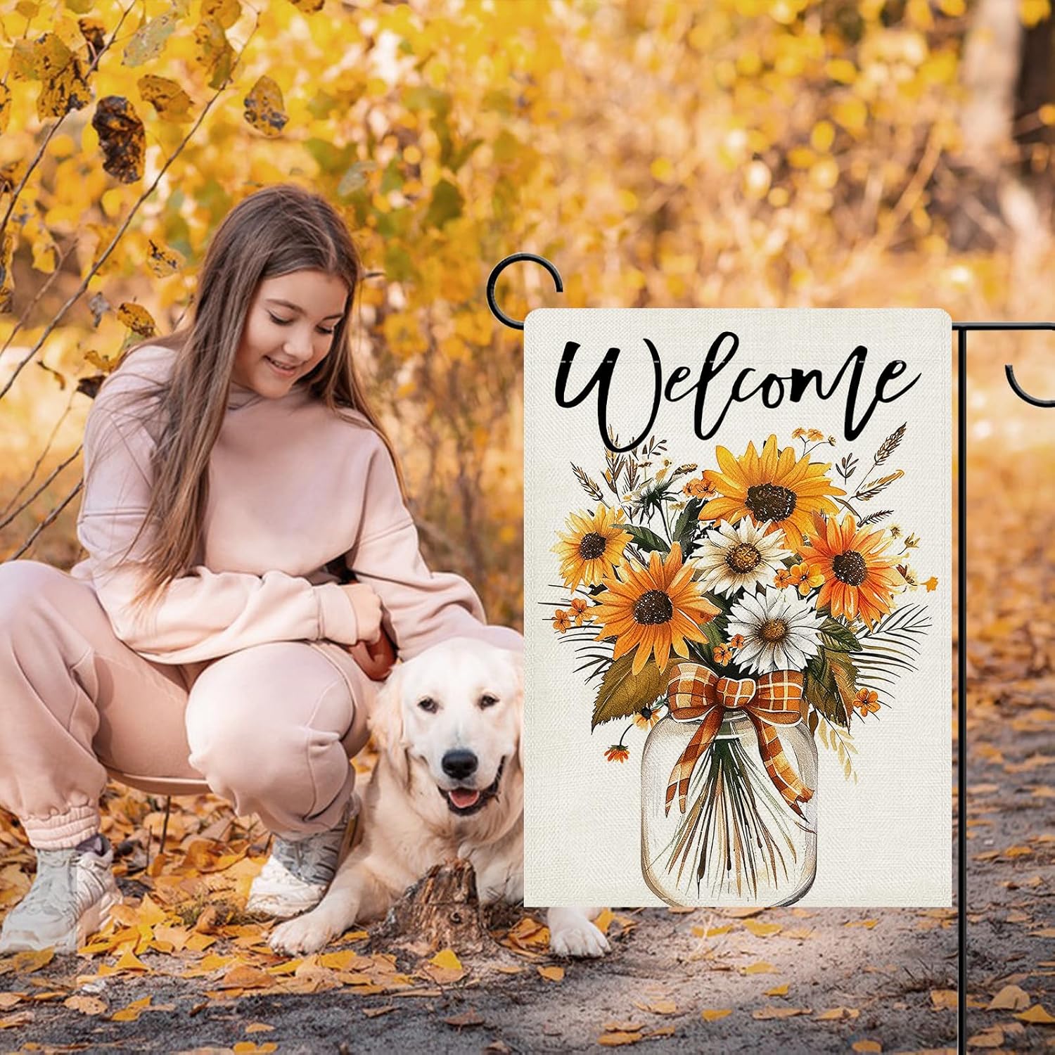 علم حديقة زخرفي من ديرينسون بت - مراجعة Home Decor Daisy وسعره