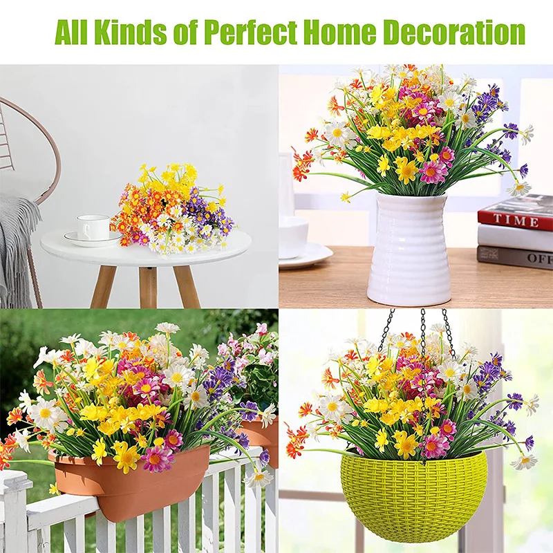 35 سنتيمتر زهرة اصطناعية ديزي  - مراجعة Home Decor Daisy وسعره