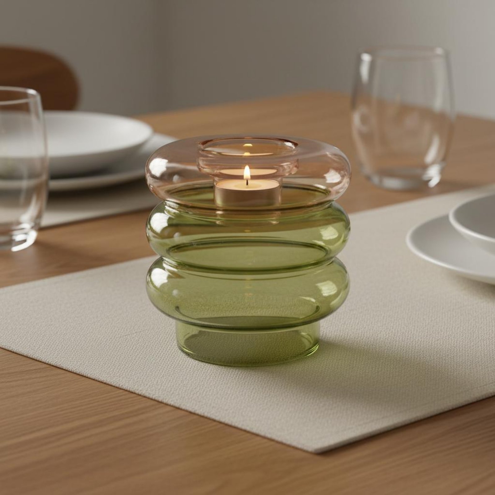 مزهرية زجاجية دائرية شفافة لتز - مراجعة Home Decor Vase وسعره