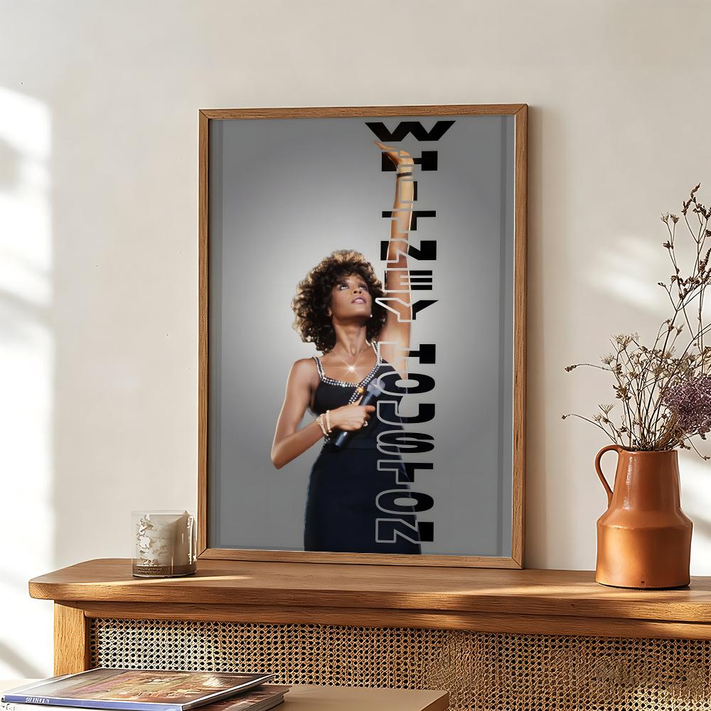 ملصق موسيقي لويتني هيوستن، ورق - مراجعة Home Decor Houston وسعره