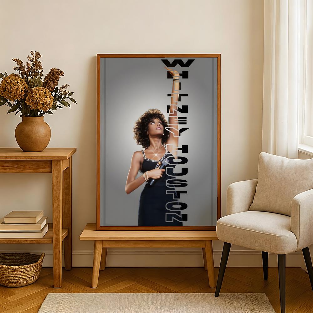 ملصق موسيقي لويتني هيوستن، ورق - مراجعة Home Decor Houston وسعره