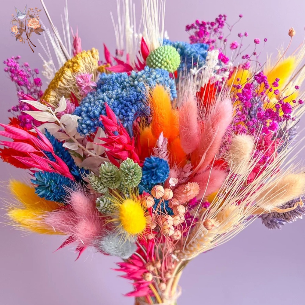 الزهور المجففة الملونة باقة ال - مراجعة Pampas Grass Decor وسعره