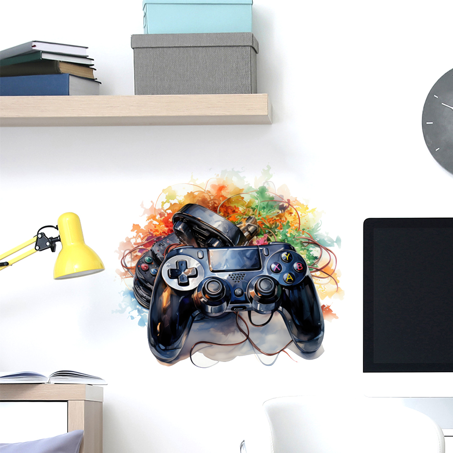 ملصق جداري لألعاب الفيديو على  - مراجعة Home Decor Xbox Games وسعره