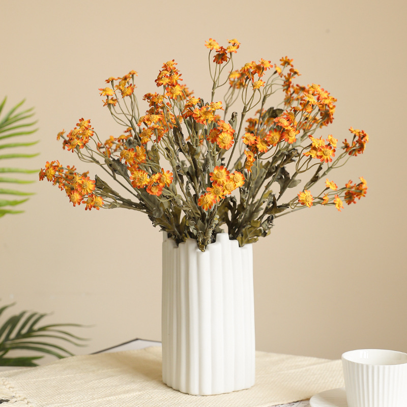 زهور حرير صناعية ، أقحوان ، با - مراجعة Home Decor Daisy وسعره