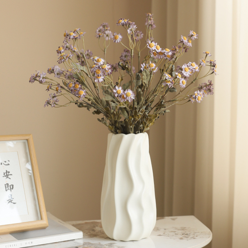 زهور حرير صناعية ، أقحوان ، با - مراجعة Home Decor Daisy وسعره
