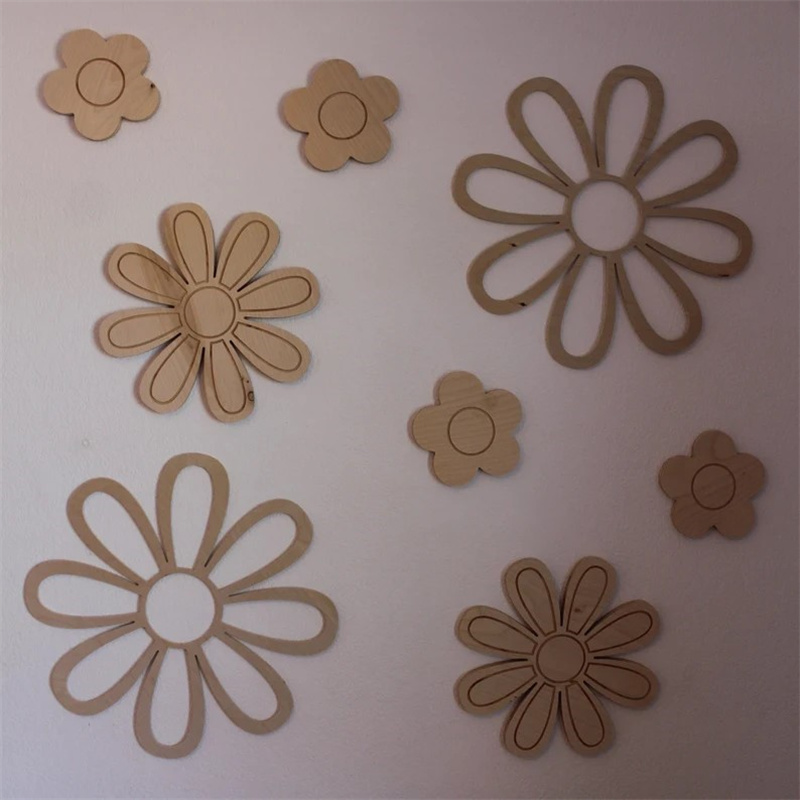 ديكور حائط خشبي على شكل زهور ا - مراجعة Home Decor Daisy وسعره