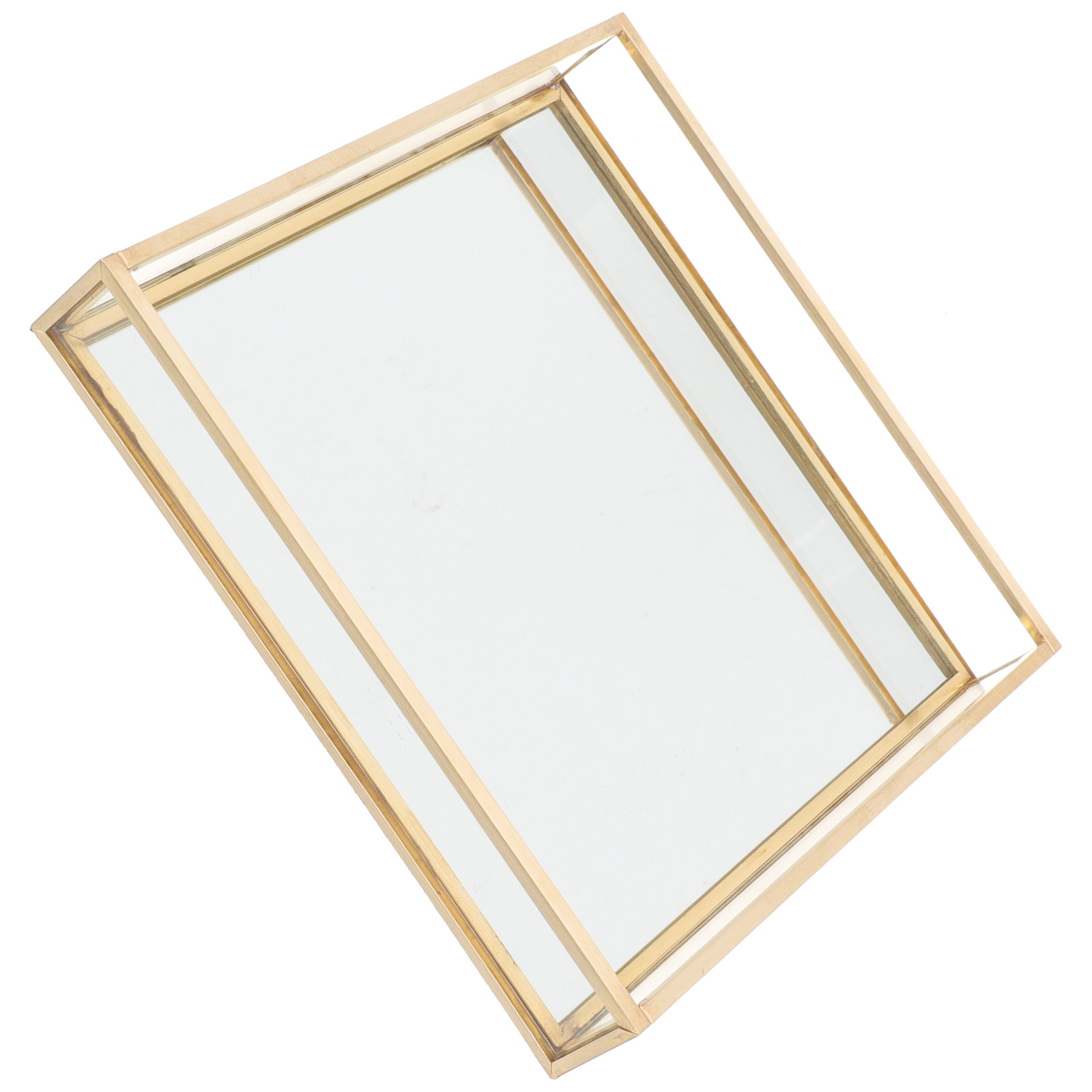صينية زينة زجاجية بإطار نحاسي  - مراجعة Home Decor Frames وسعره