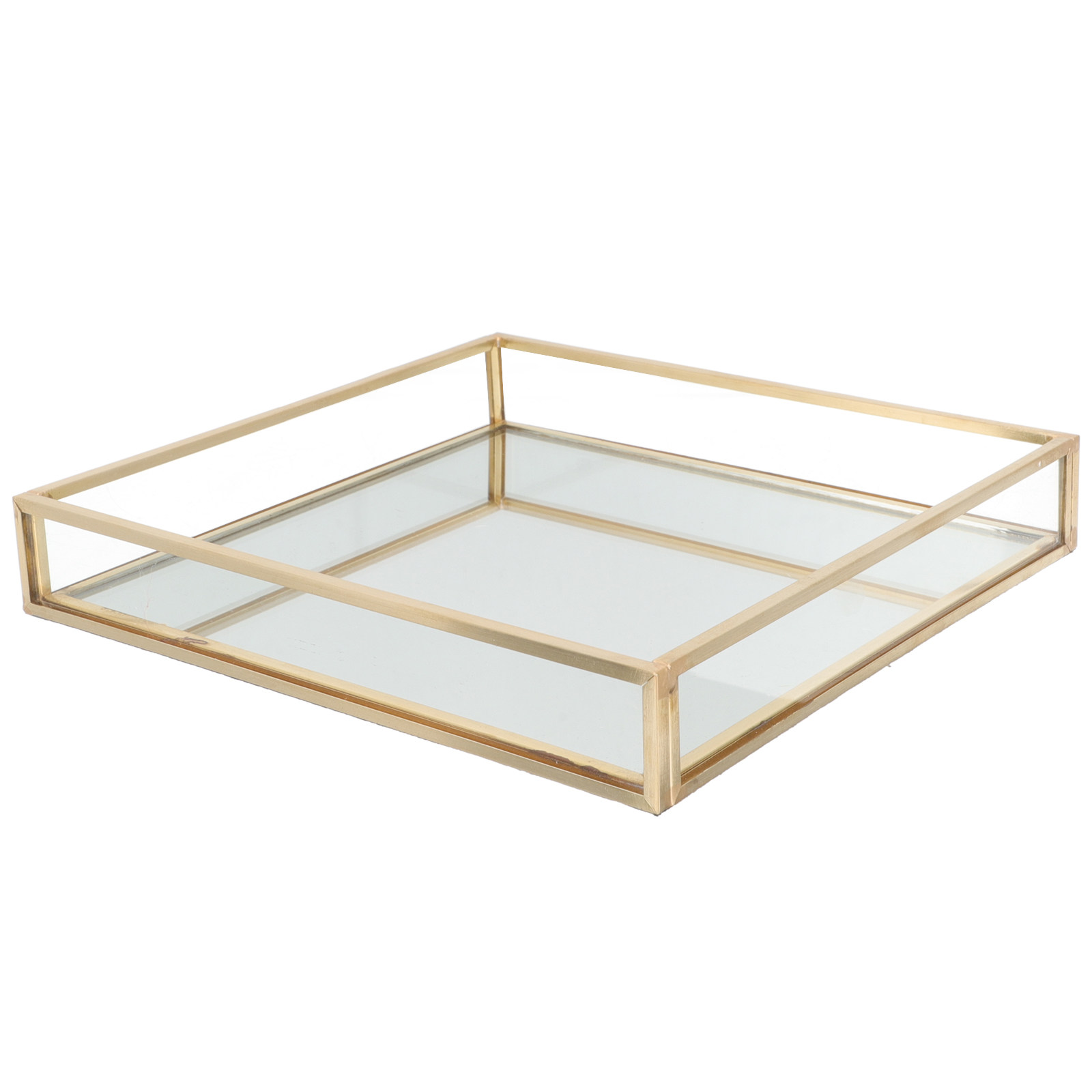 صينية زينة زجاجية بإطار نحاسي  - مراجعة Home Decor Frames وسعره