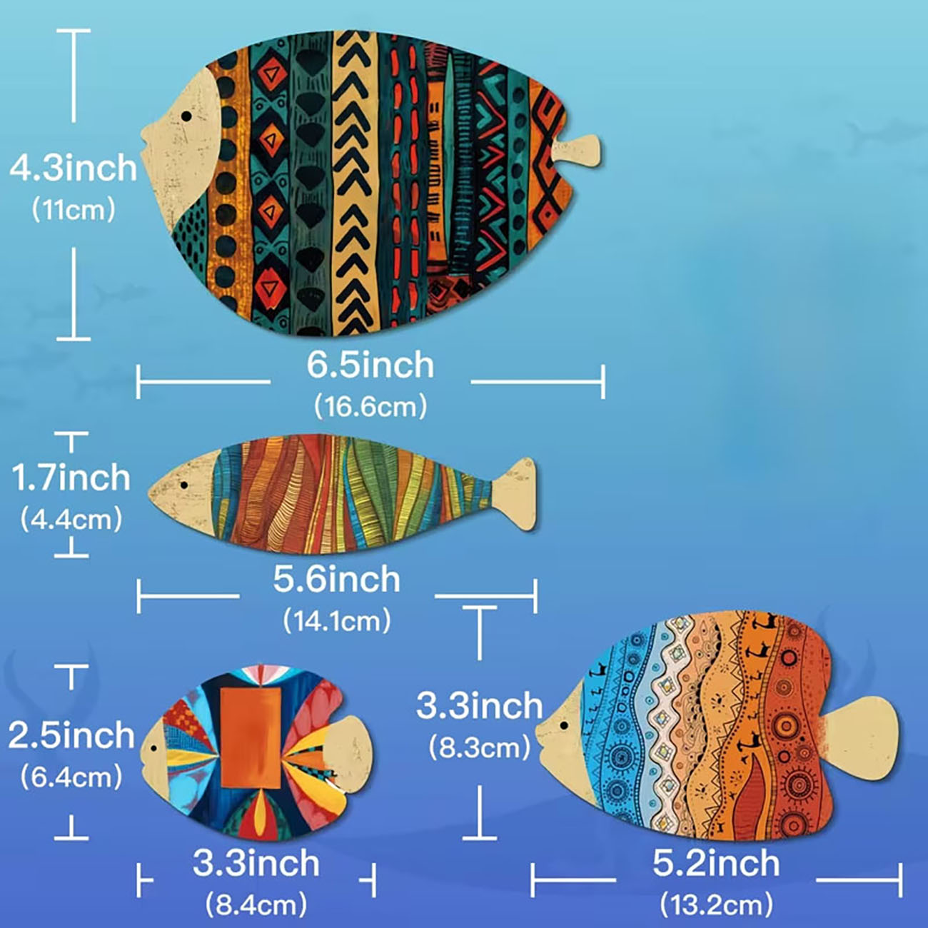 4 قطع ديكور حائط خشبي على شكل  - مراجعة Home Decor Nautical وسعره