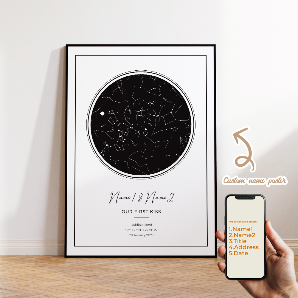الحديثة مخصصة شخصية ليلة السما - مراجعة Home Decor On Wall وسعره
