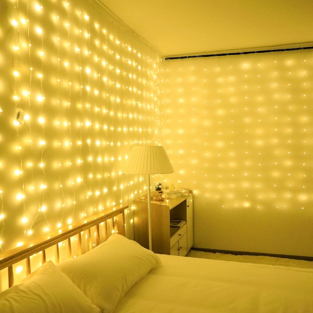 أضواء ستارة LED بطول 3/6 متر ت - مراجعة Fairy Lights Bedroom وسعره