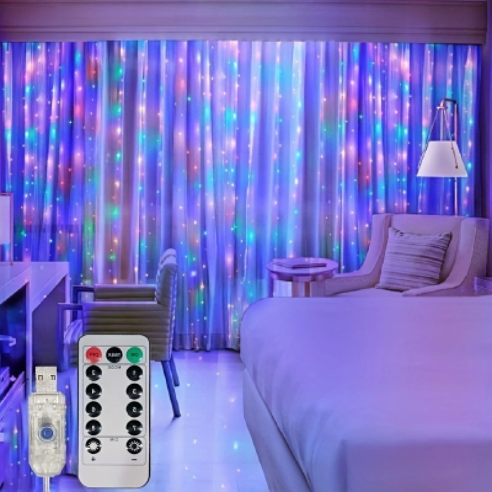 أضواء ستارة LED بطول 3/6 متر ت - مراجعة Fairy Lights Bedroom وسعره