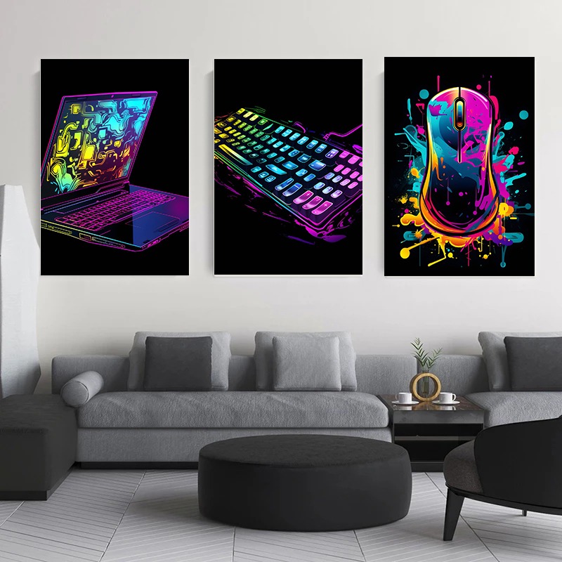 الألوان المائية النيون لعبة في - مراجعة Home Decor Xbox Games وسعره